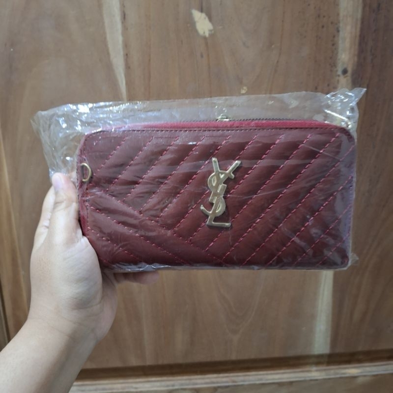 [NEW] TAS Selempang Kondangan dan Dompet Maroon