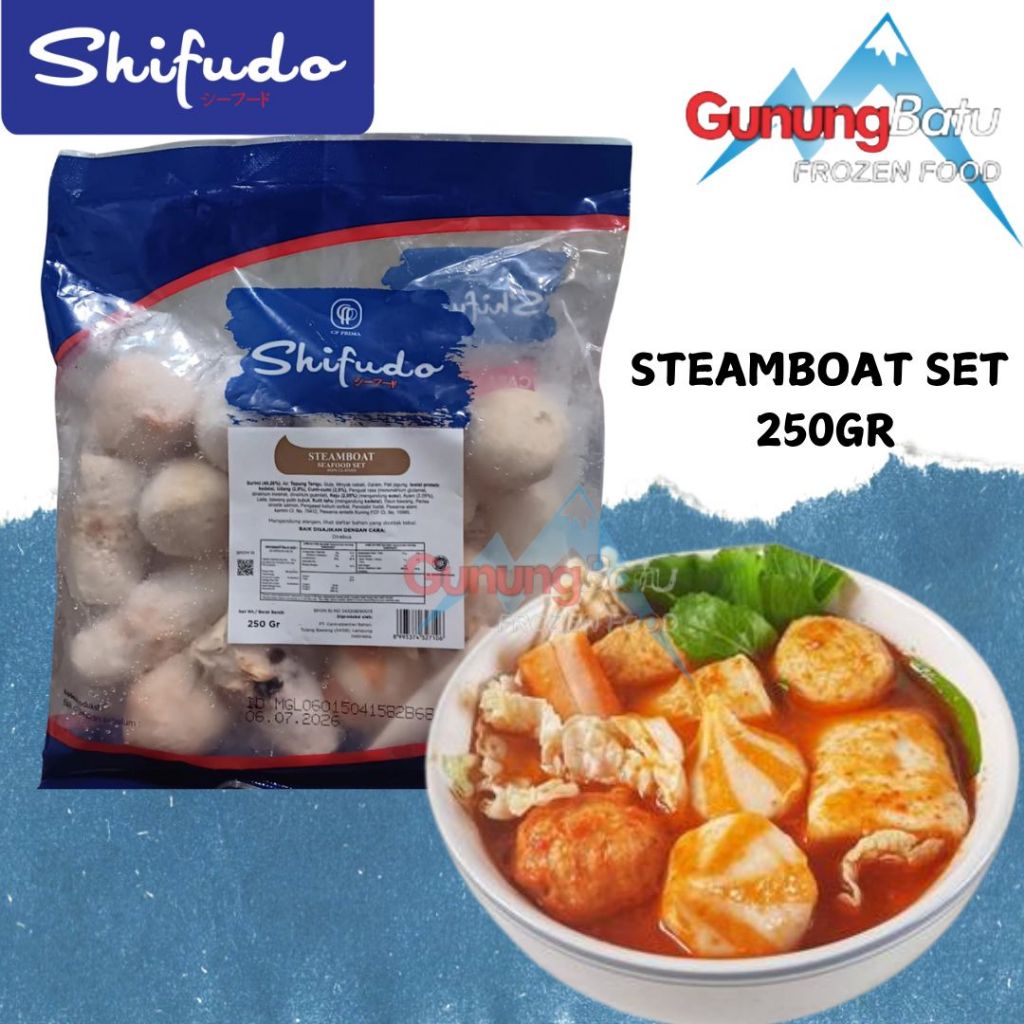 

SHIFUDO STEAMBOAT SET 250GR (SUKI-SUKI)