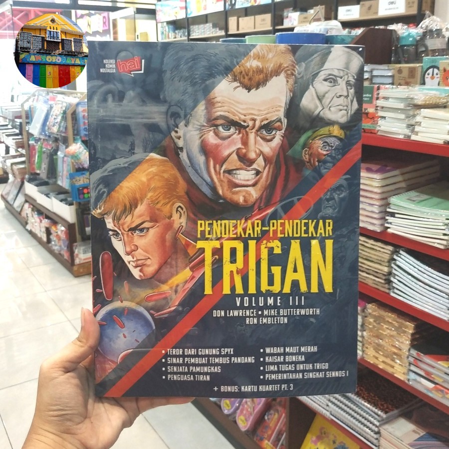 Komik PENDEKAR - PENDEKAR TRIGAN Vol. 3 by HAI - Bonus Kartu KWARTET