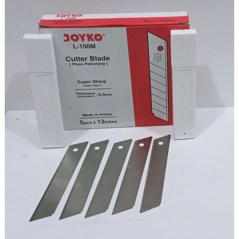 

isi cutter besar pisau pemotong Joyko L-150M