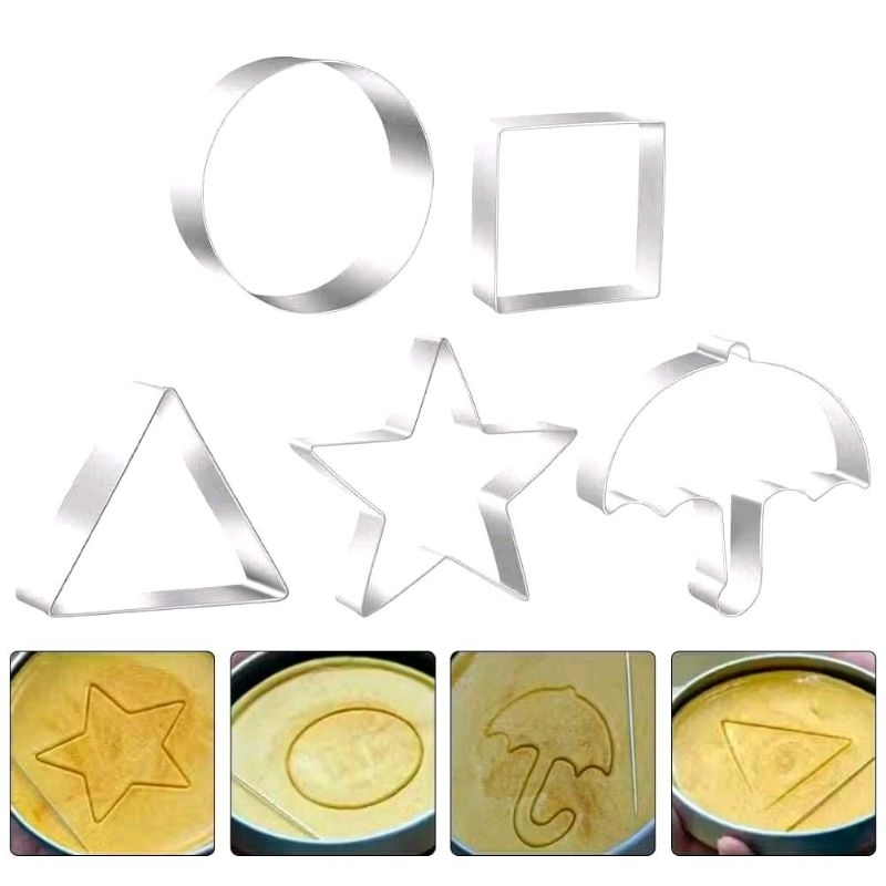 cetakan Dalgona Candy Ala Squid Game/cetakan permen Dalgona