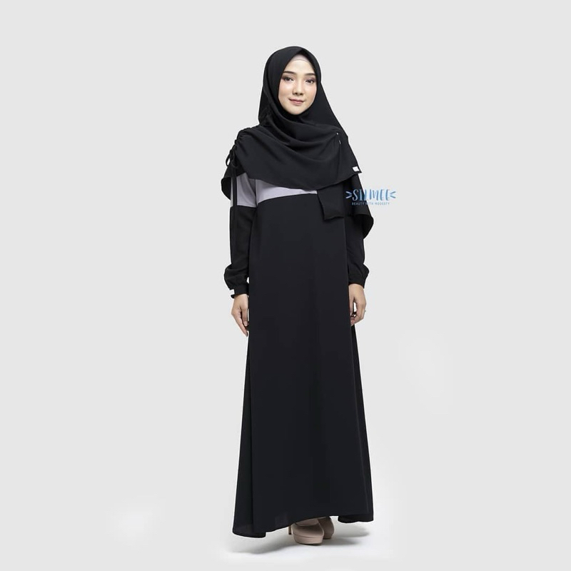 gamis Arza black