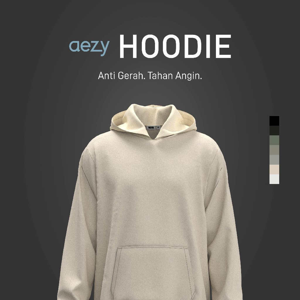 No Void Minds AEZY Core Hoodie | Sand