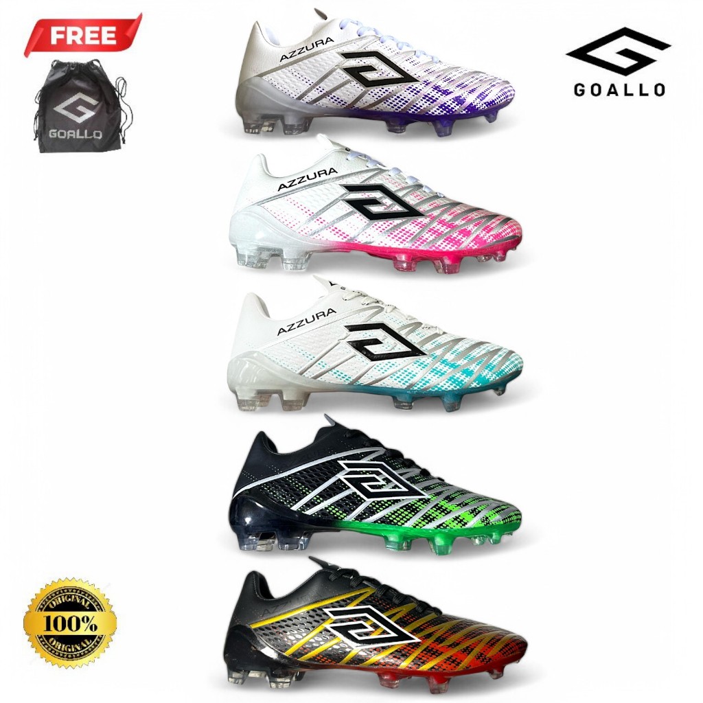 Sepatu Bola Goallo Azzura X FG Original