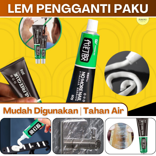 Lem Pengganti Paku Sekrup Lem Super Kuat Lem Kayu Lem Tembok Tanpa Paku Super Kuat Pengganti Paku