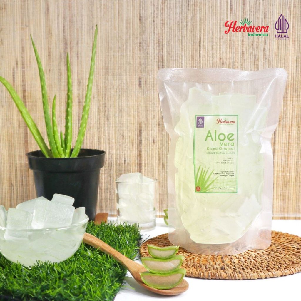 

NOB Lidah Buaya / Aloevera Kupas gram