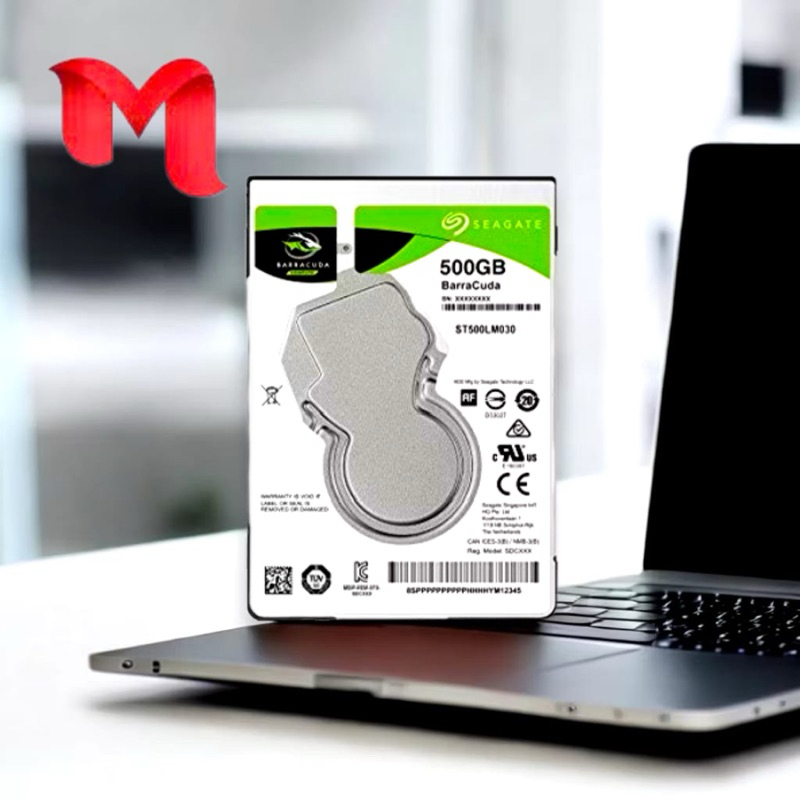 Hardisk 500GB Seagate BarraCuda Slim Sata Internal 2,5" Inchi Baru Promo Hdd Hardisk Laptop 500GB