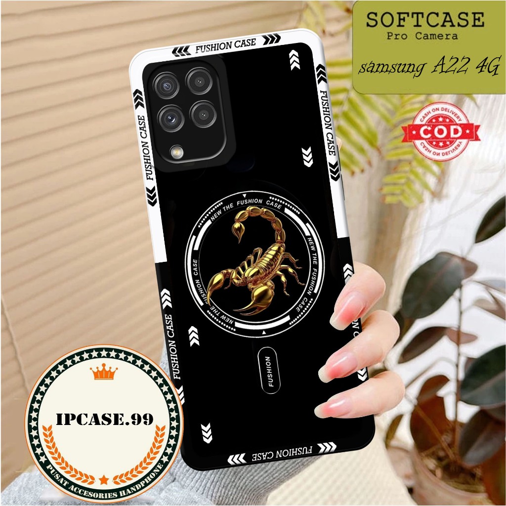 Case HP Samsung A22 4G - Casing Samsung M12 - Samsung A12 - Casing Hp - Softcase Hp - Softcase - Cas