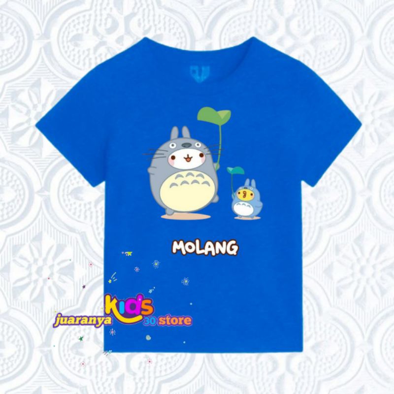 BAJU ANAK MOLANG KAOS ANAK LAKI LAKI PEREMPUAN KARAKTER MOLANG