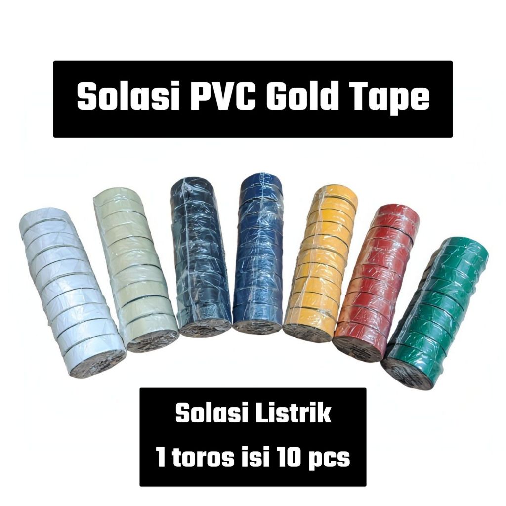 

ISOLASI / SOLASI LISTRIK GOLDTAPE