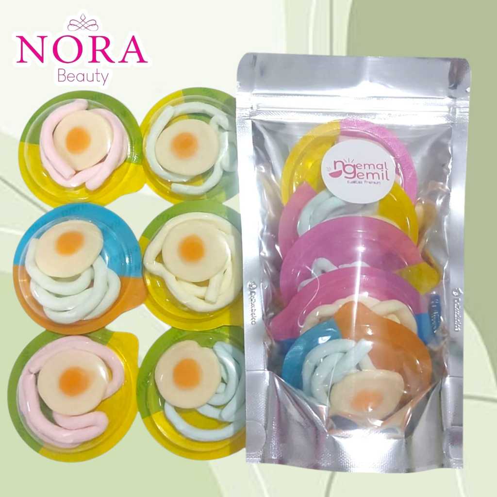 

Cemilan Mie Telur Ceplok Aneka Rasa Buah Jelly Telur Mix Marshmallow Premium //murah