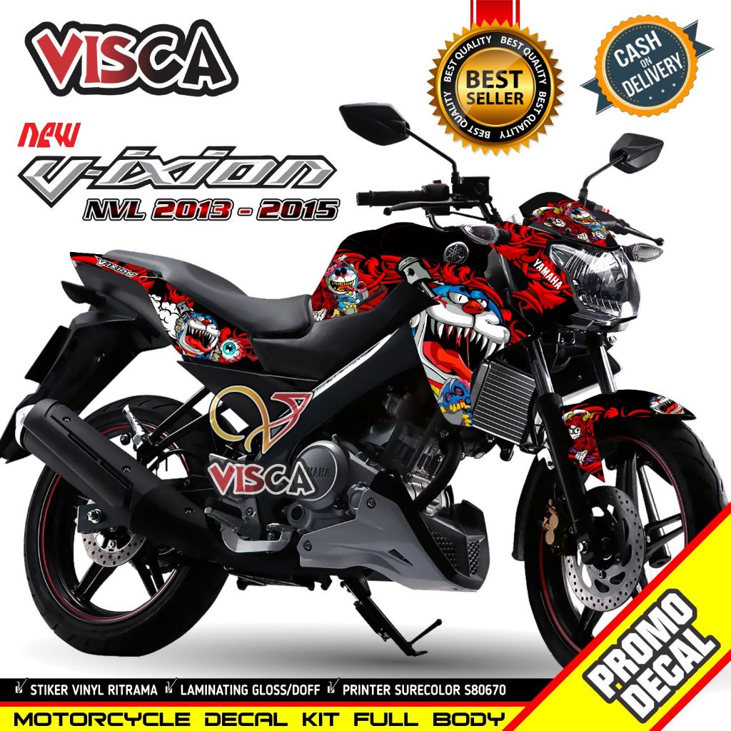 Decal Vixion New Full Body Decal Vixion NVL Full Body Stiker Vixion NVL Full Body Stiker Vixion New 