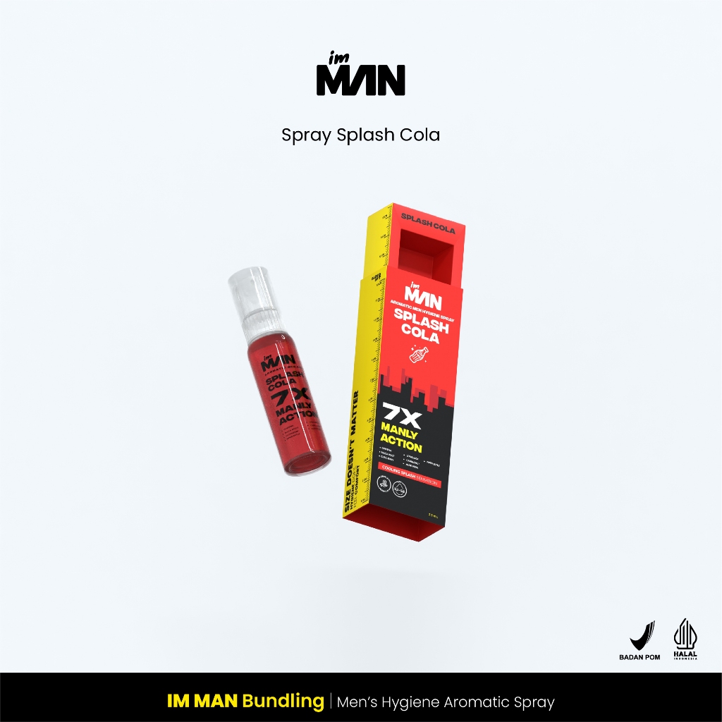 IM MAN Splash Cola Spray - Men's Hygiene 23 ml