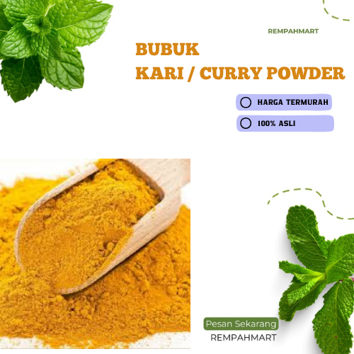 

Carry Powder Kuning / Kari Bubuk 250g 500g / Rempahmart