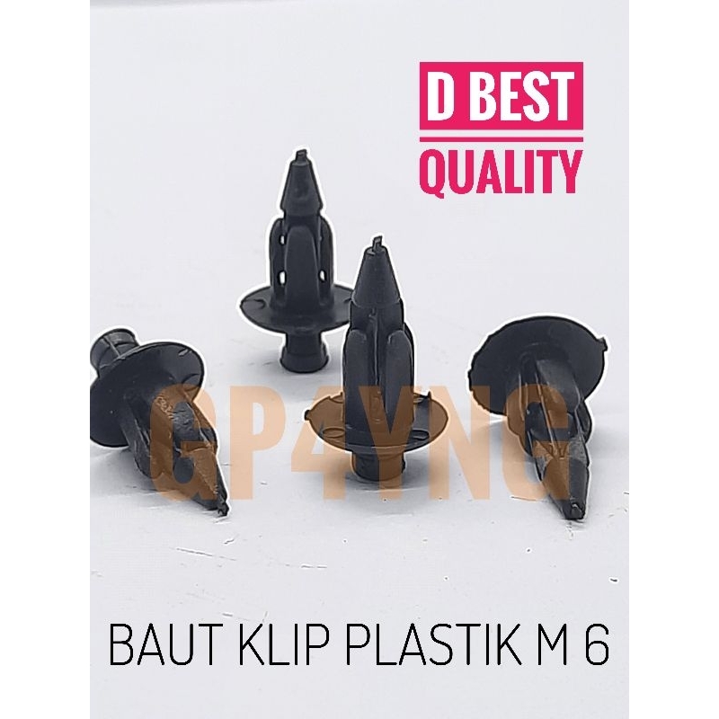 BAUT KLIP PLASTIK M 6
