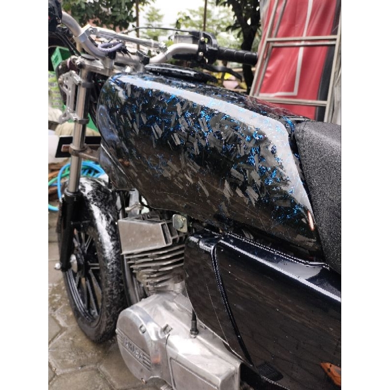 TANKI YAMAHA RX KING NEW CARBON RESIN