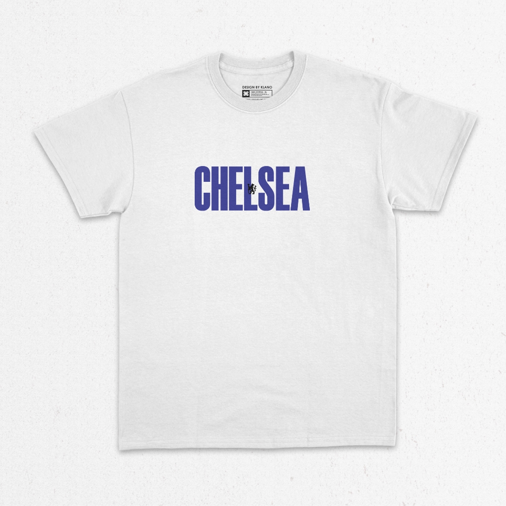 Chelsea Font Graphic T-Shirt White
