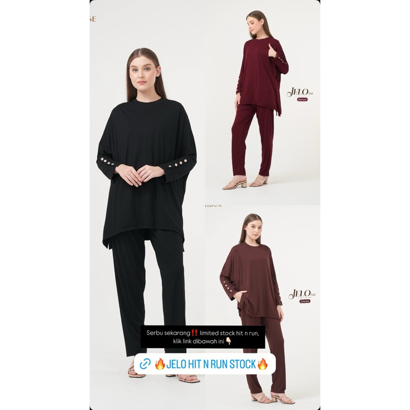 JELO SET BY FIXPOSE | BUSUI | NON BUSUI | ONESET