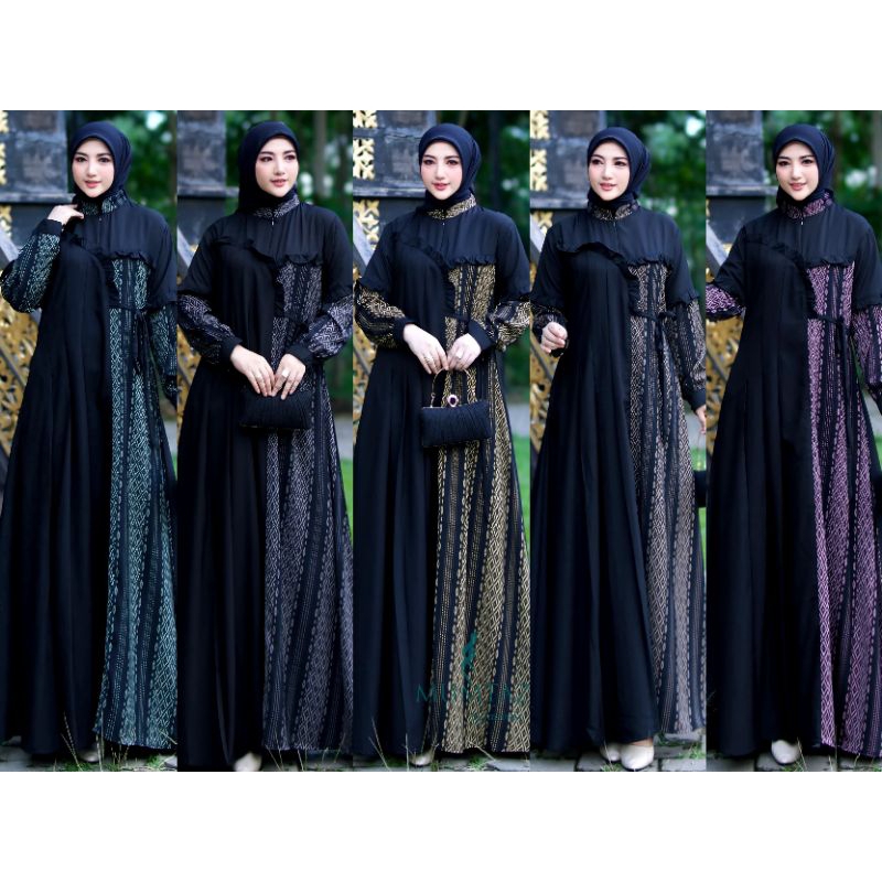 Gamis Mumtaz Haura Davina Abaya/ Haura Series ORI by Mumtaz/ Davina Abaya by Mumtaz/ Auliya Abaya by