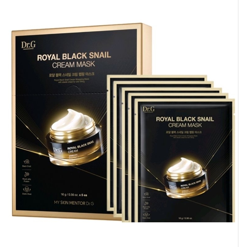 Dr.G Royal Black Snail Cream Mask Ori Korea