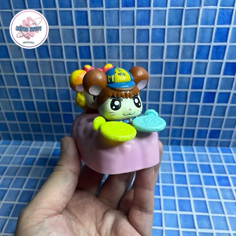 Figure Hamtaro Ex Fastfood Lucu