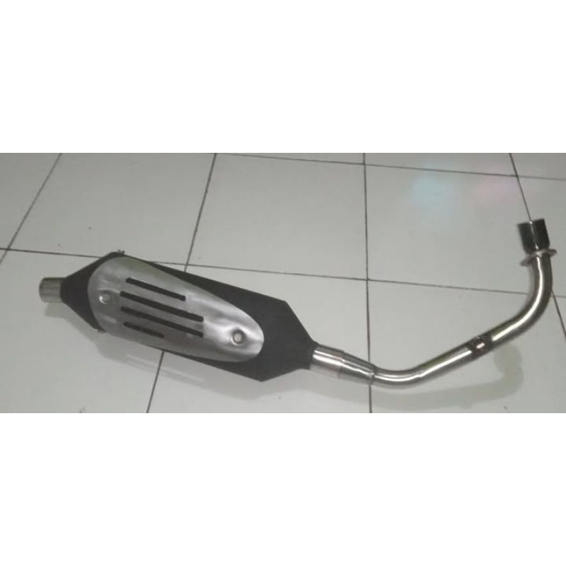 Knalpot Vespa Matic inlet 45