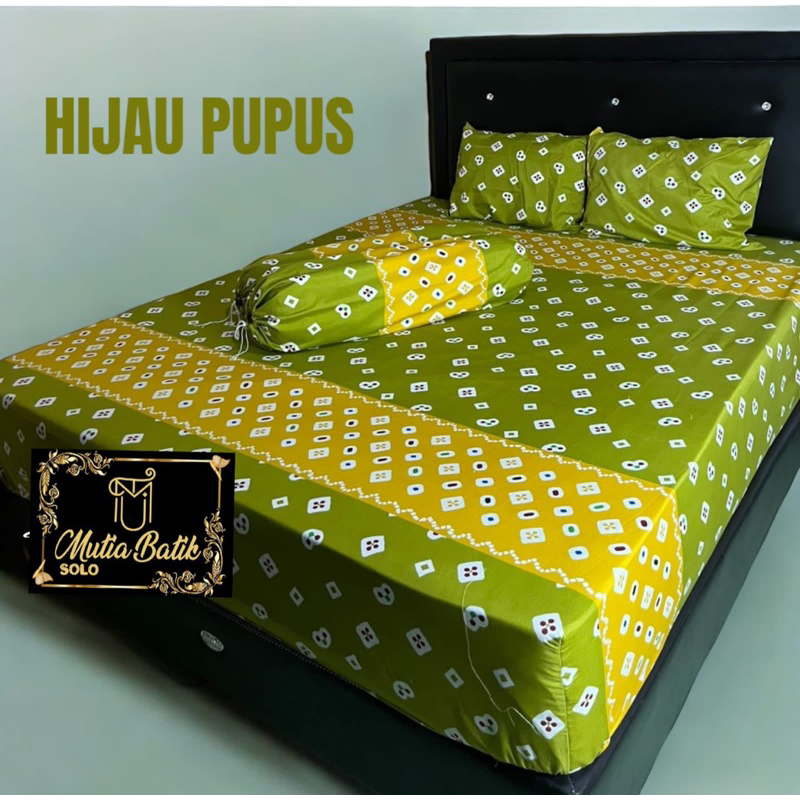 Sprei Batik Jumputan Solo Ukuran 200x200
