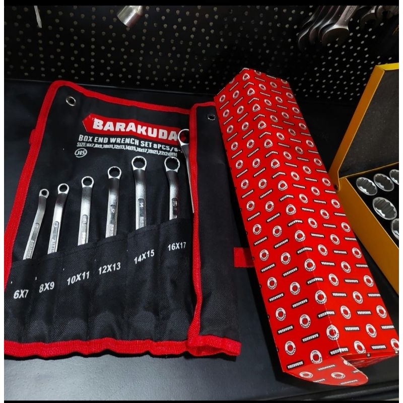 Kunci Set Ring Barakuda 6-24 berkualitas dan 100% original