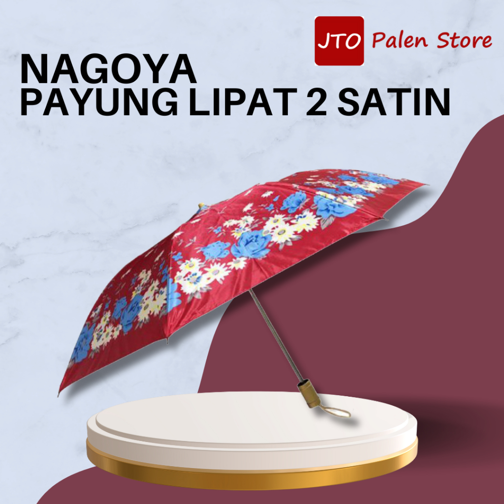 NAGOYA Payung Lipat 2 Satin