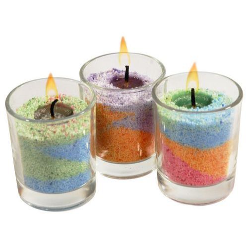 LILIN GELAS WHISKEY PASIR WARNA 200 GR AESTHETIC PENERANGAN DAYA BAKAR 48 JAM