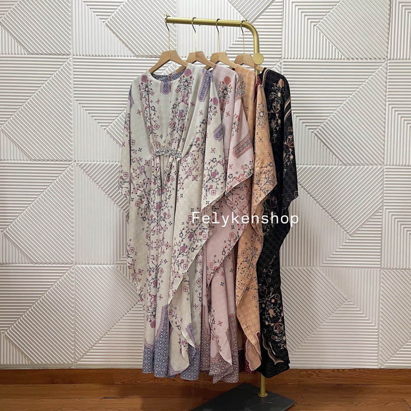 DRESS KAFTAN ETNIK REYNA / KAFTAN LEBARAN