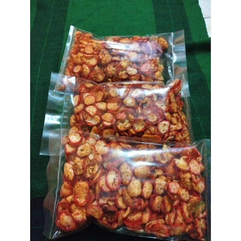 

seblak kerupuk bawang/kerupuk seblak/sebring kerupuk warna/kerupuk seblak bantat pedas daun jeruk bumbu melimpah