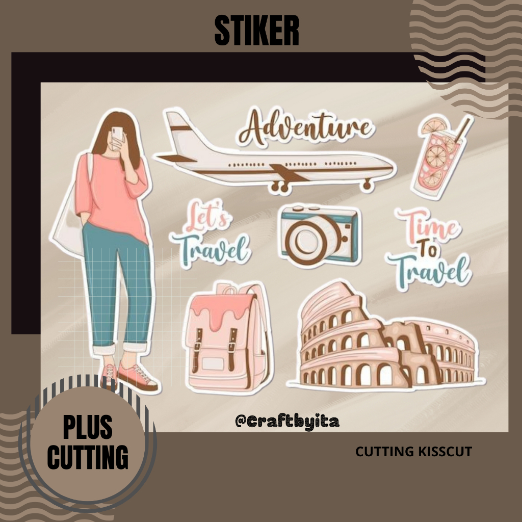 

Stiker Sheet A6 Vinyl Chromo MURAH | Deco Planner | Kisscut | Diecut | Stiker Laptop | Stiker Tumbler | Stiker Jurnal