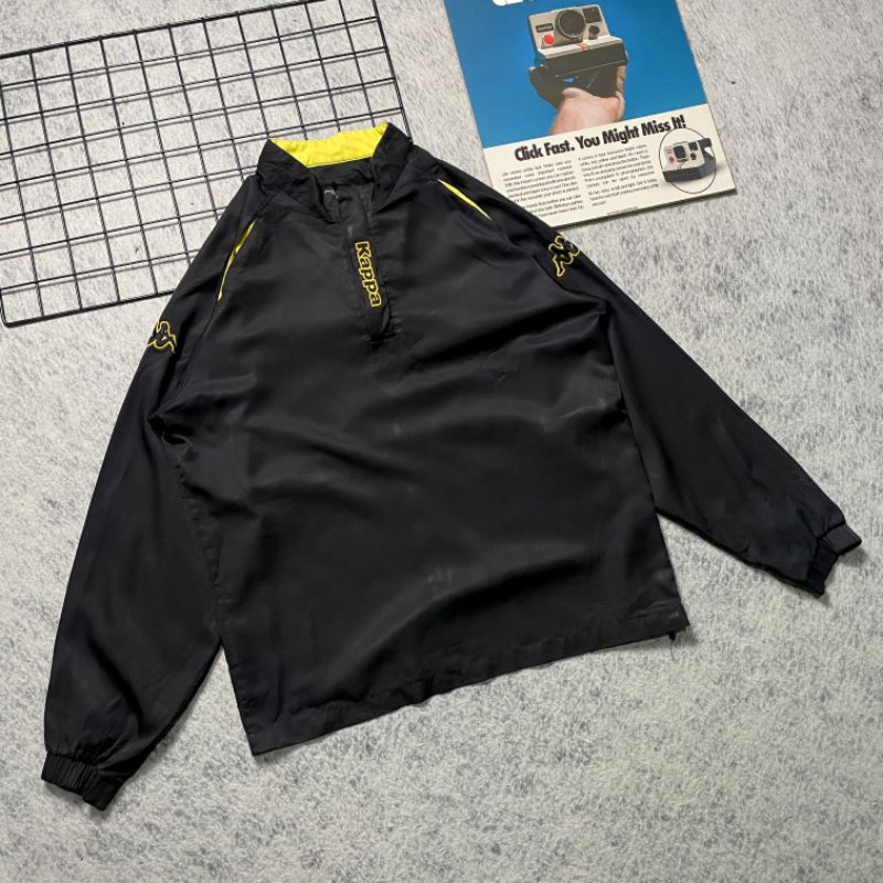 JAKET KAPPA HALFZIP SECOND ORIGINAL, KAPPA JERSEY, WINDBREAKER KAPPA.