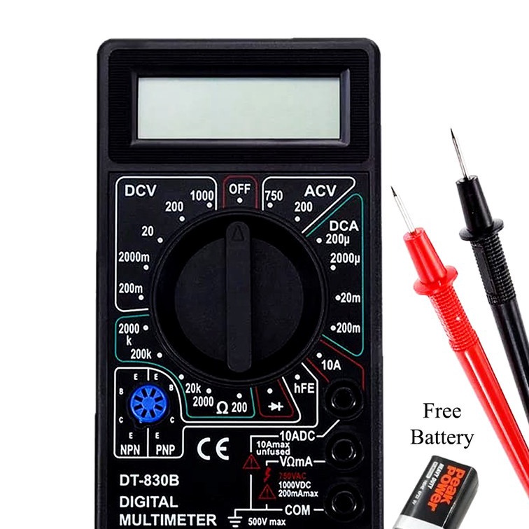 Termurah MULTIMETER AVOMETER MULTITESTER DITAL DT83B DT83B