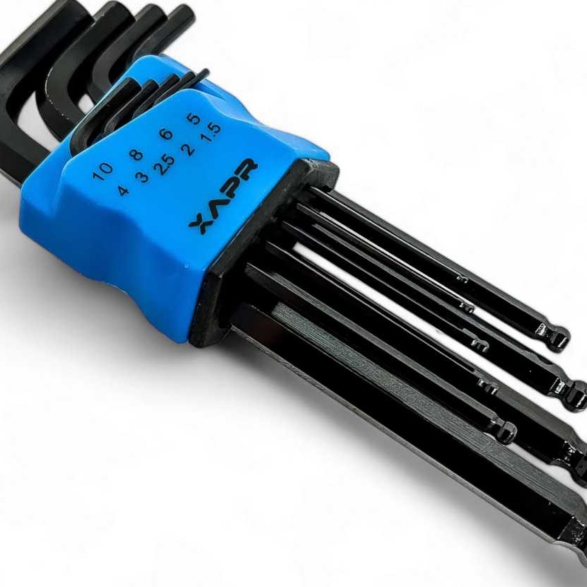 KF7 APR KUNCI L SET PANJANG BALL JOINT HITAM tjapmata