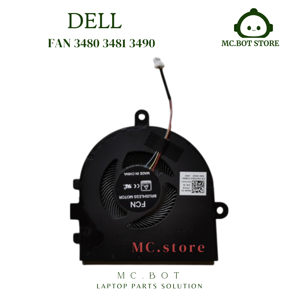 Cooling Fan kipas laptop Dell Vostro 14 3480 3400 3000 (4 PIN)
