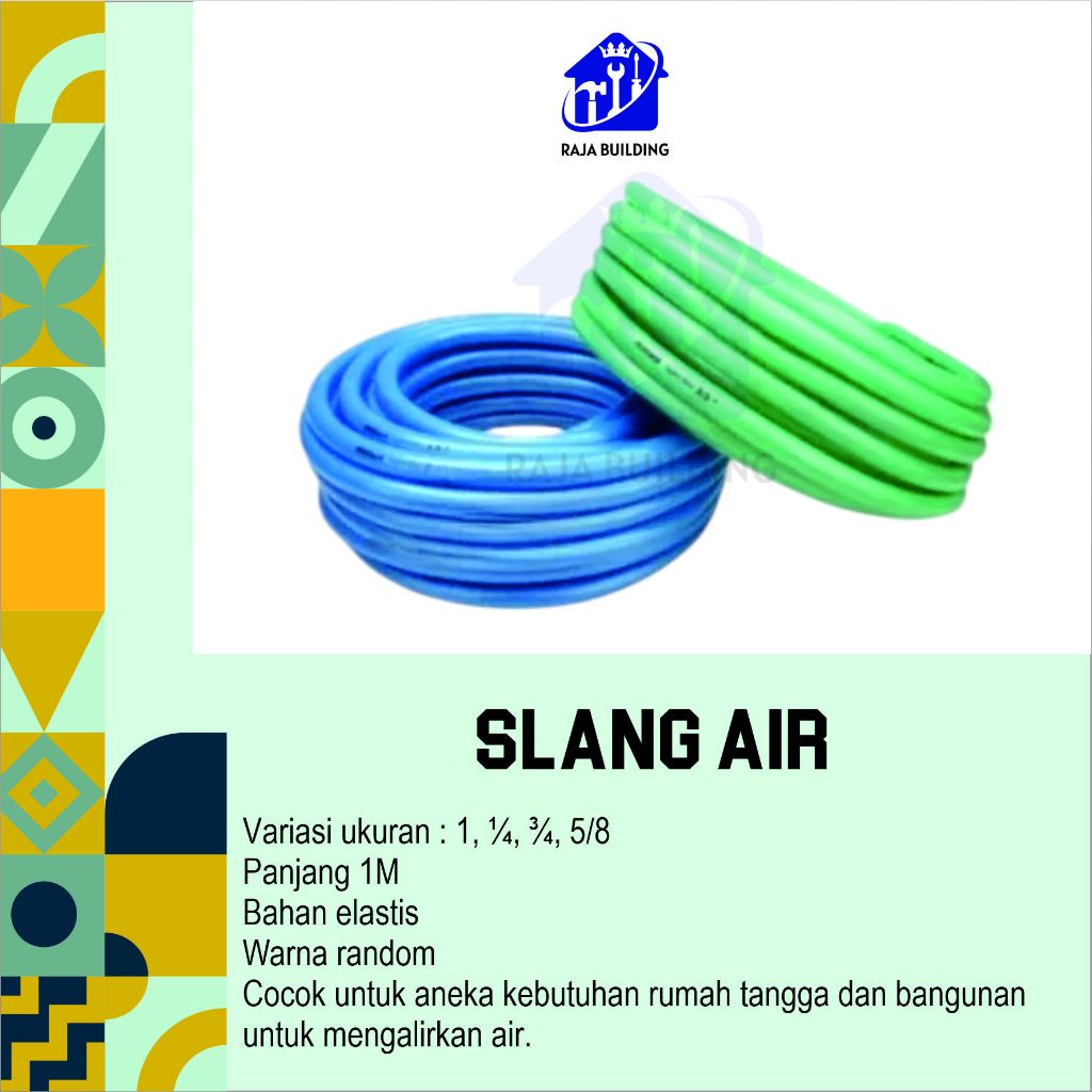 Slang Air / Selang Air / Selang taman / Selang kebun / Pipa fleksibel /selang penyiram tanaman