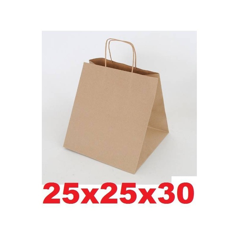 

TAS KERTAS COKLAT POLOS 25X25X30CM P:12