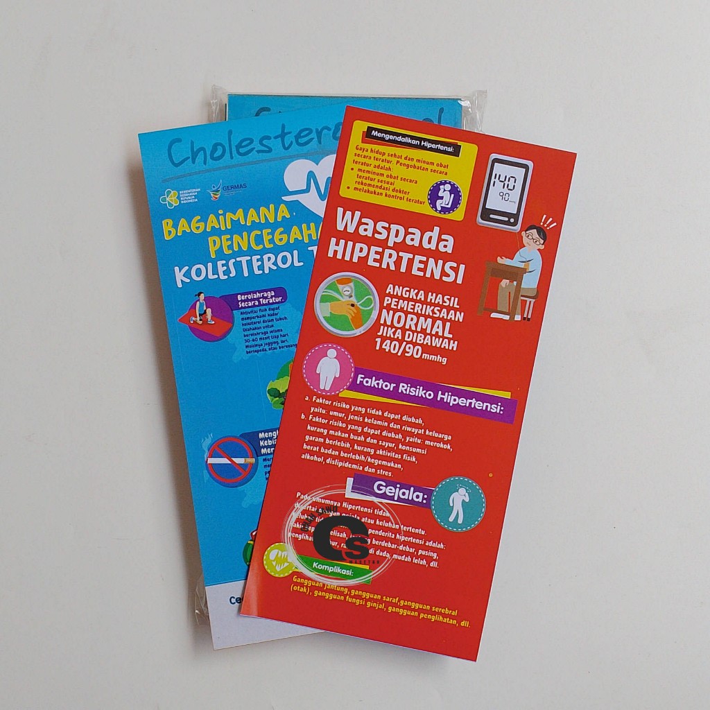 

Flyer Hipertensi - Kolesterol - Edukasi PTM - Flyer Kesehatan