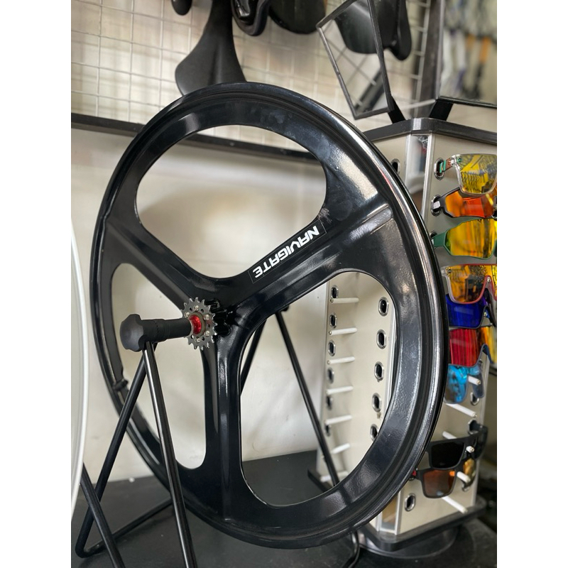 Wheelset belakang navigate velg navigate hitam palang 3 dan palang 5 700c new