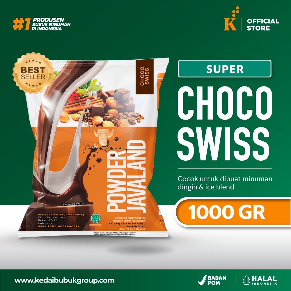 

Bubuk Minuman Bubble Choco Swiss Javaland 1 kg
