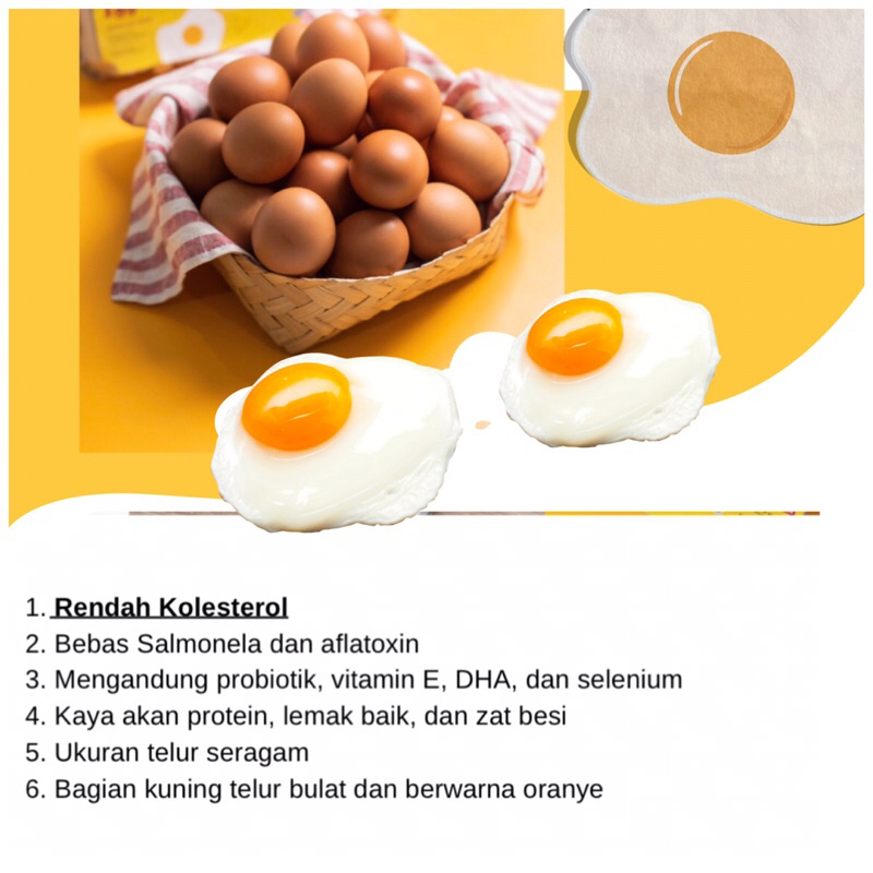 

telur omega organik