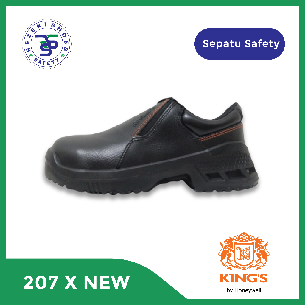 Sepatu Safety King’s New KWD 207 X - Safety Shoes Kings 207X / sepatu proyek king kwd 207X
