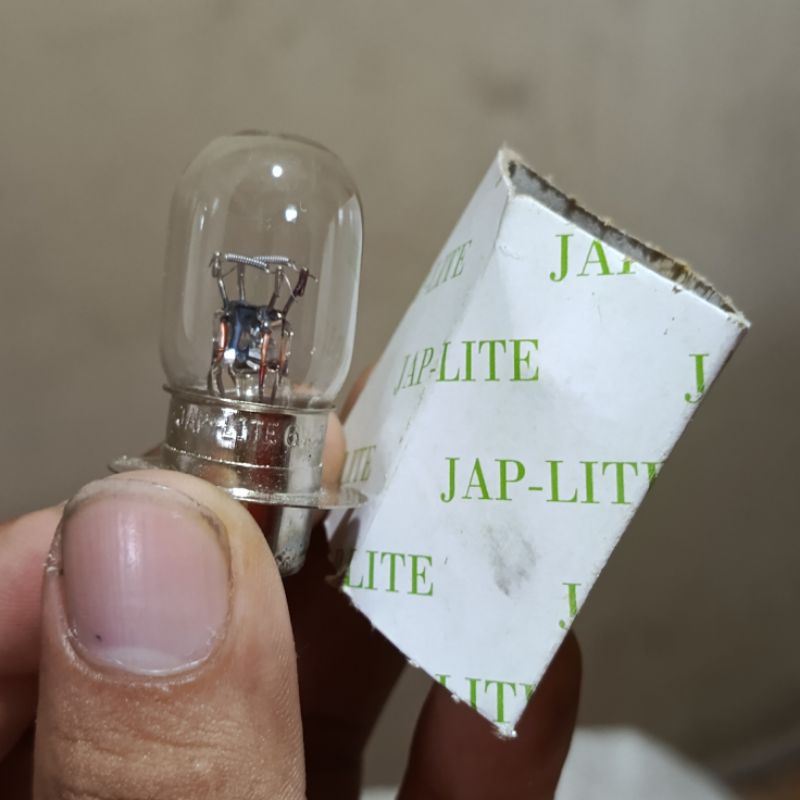 (3B) BOHLAM DEPAN 6VOLT 6V  35W 35 WATT H6 lampu depan bolam depan motor grand beat matic bebek