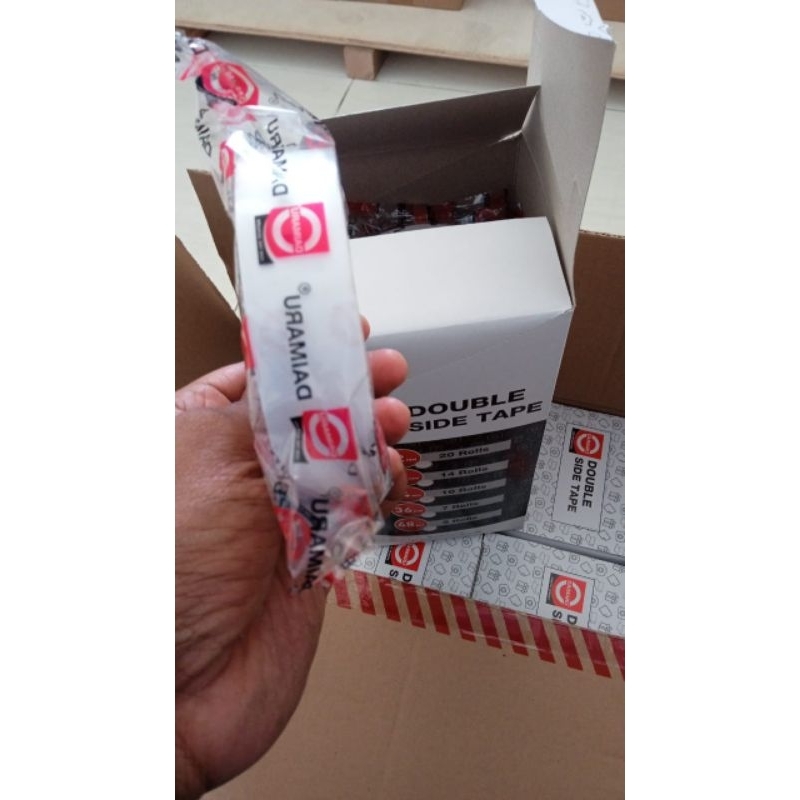 

Daimaru Double Tape 12mm X 12y, Box/240 roll