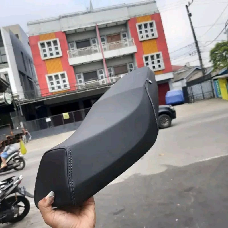 Jok mio sporty mbtech camaro /smile  model siku bahan mbtech jeruk/camaro