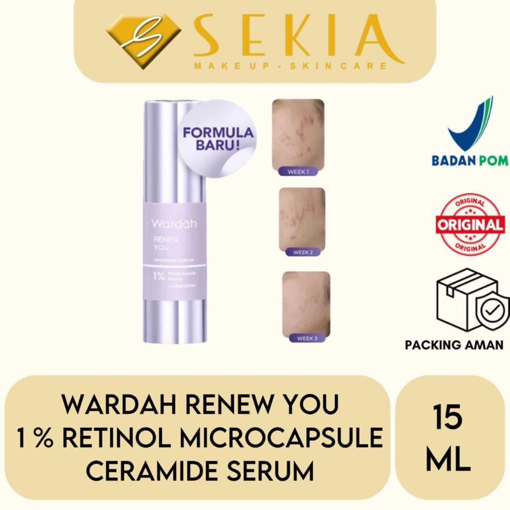 Wardah Renew You 1% Retinol Microcapsule Ceramide Serum / Wardah Serum Anti Aging