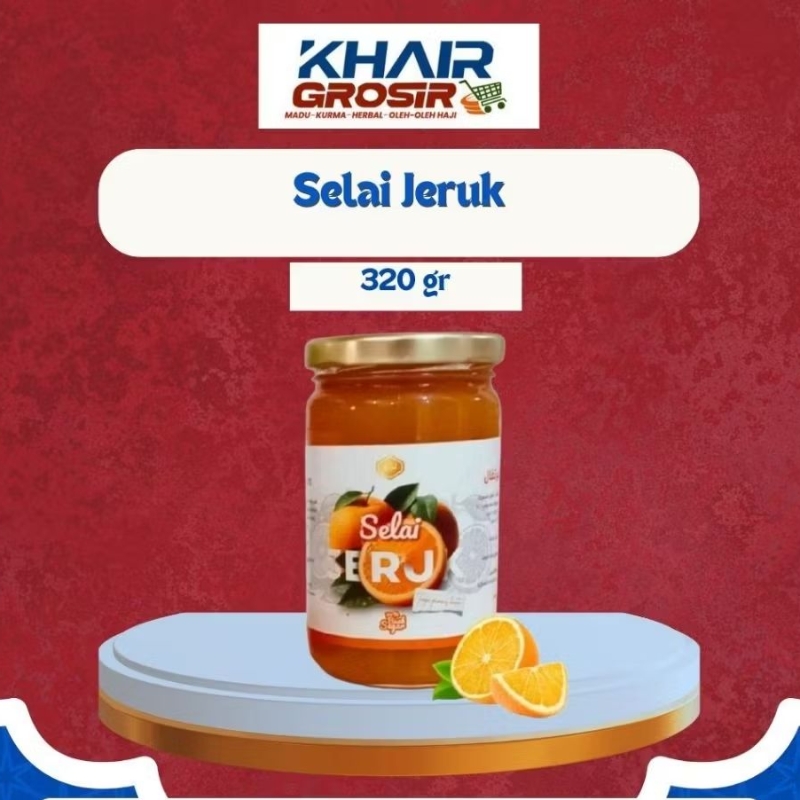 

Selai Jeruk Orange Jam 500 Gram