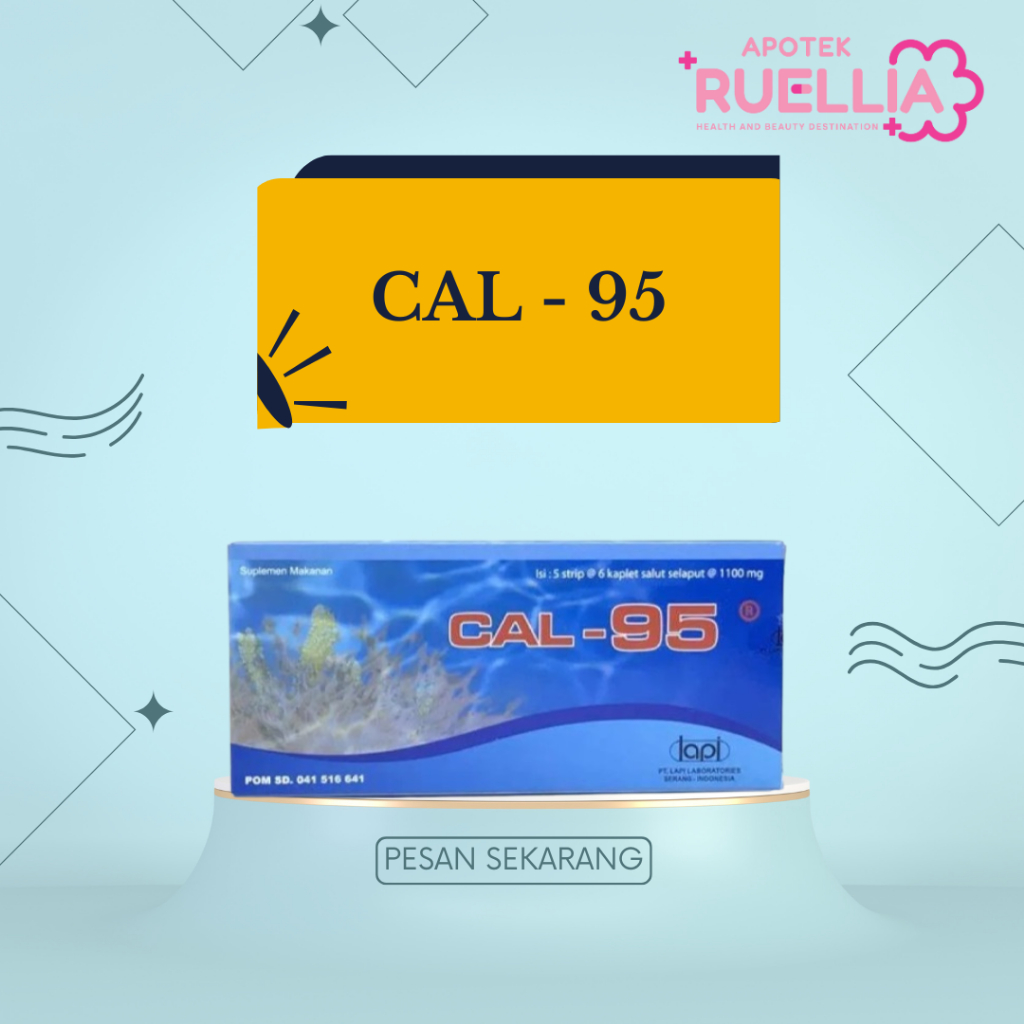 CAL-95 STRIP - Suplement Kesehetan mengandung calsium
